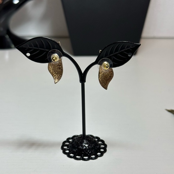 Two Tone Earrings - Picture 3 of 6